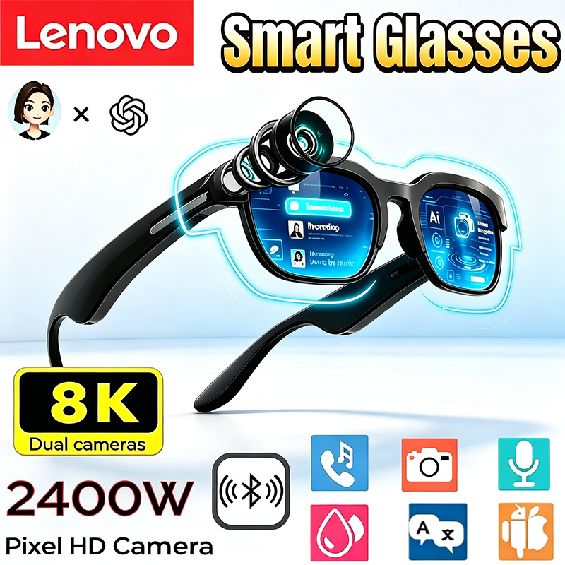 Lenovo Smart Glasses 2400W Cam - Smart Glasses Lens 评论和价格
