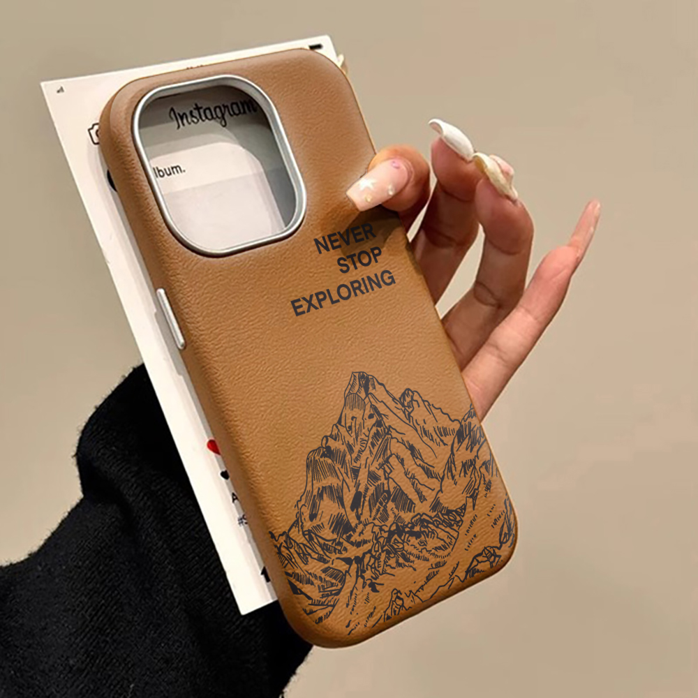 Luxury Mountain Simple Case Fo - Samsung Galaxy S25 评论和价格